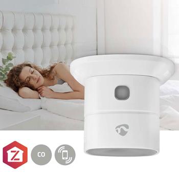 Preview: Sicherheits-Kohlenmonoxid-Melder: Zigbee 3.0, App & Alarm, 10-Jahres-Sensor: CO Warnsystem für Küche, Schlafzimmer & Wohnmobil