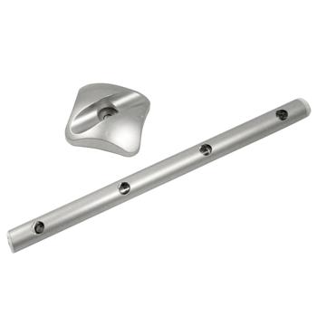 Preview: Mobile LED-Lichtleiste, Batterie, 22cm – Magnetisch/Klebestreifen, 4 LEDs, einfache Anbringung, praktische Stableuchte