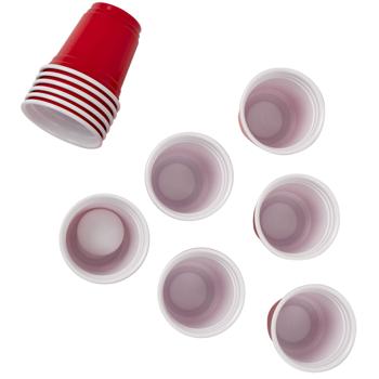 Preview: Mini Beer Pong Game, 12-piece, 10 shot glasses, 2 balls
