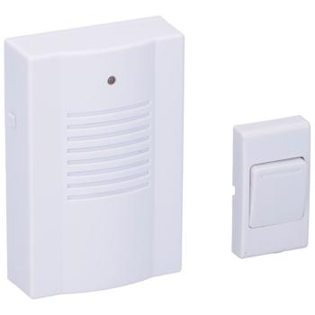 Preview: Funktürklingel mit 16 Melodien: Kabellos, flexibel & einfach, Batteriebetrieben für überall, Lautstark & zuverlässig