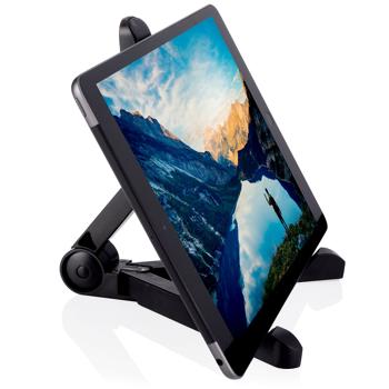 Preview: Compact tablet holder, adjustable angle, black