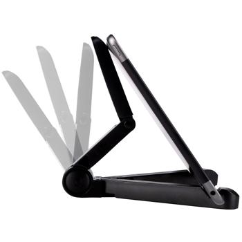 Preview: Compact tablet holder, adjustable angle, black