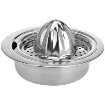 Preview: Citrus juicer with container, stainless steel, Ø 16 cm