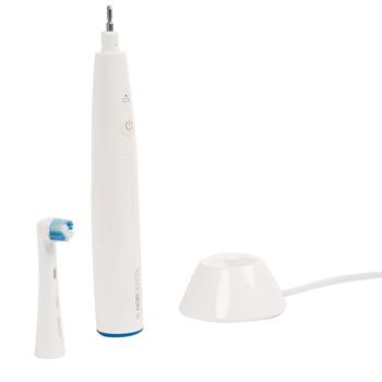 Preview: Spazzolino elettrico di alta qualità, di colore bianco, con 4 spazzolini rigidi agganciabili. Pulizia intensiva dei denti, di lunga durata, per un sorriso radioso e la cura del corpo Preview: Spazzolino elettrico di alta qualità, di colore bianco, con 4 spazzolini rigidi agganciabili. Pulizia intensiva dei denti, di lunga durata, per un sorriso radioso e la cura del corpo