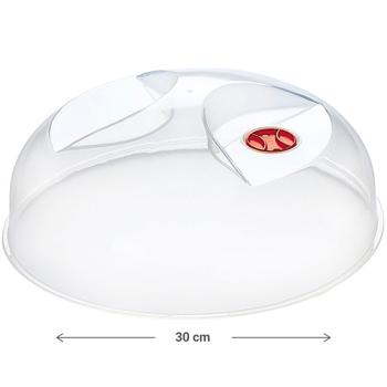 Preview: Housse de protection pour micro-ondes avec système de ventilation, Ø 30 cm x 10cm