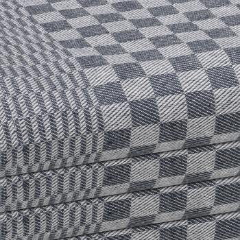 Preview: Praktisches 10er-Set Grubentücher – saugstarke & strapazierfähige Geschirrtücher 50x70 cm, schwarz, langlebig, fusselfrei & ideal für Küche & Haushalt