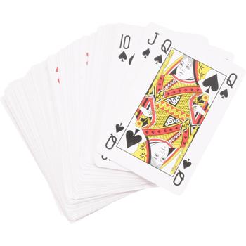 Preview: Playing card set, 2-piece, with 4 extra jokers