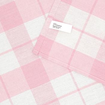 Preview: 4er-Set Geschirrtücher Rosé - 100% Premium Baumwolle & ÖKO-TEX Standard 100 - Hygienisch waschbar bis 95°C - 70x50 cm, 200g/m²