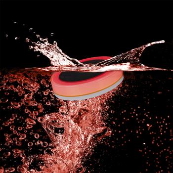 Preview: Wasserdichte Solar-Pool-Lampe mit Farbwechselfunktion, Ø 15 cm