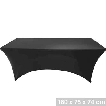 Preview: Copritavolo, nero per tavoli fino a 180 x 75 x 74 cm Preview: Copritavolo, nero per tavoli fino a 180 x 75 x 74 cm