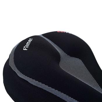 Preview: Coprisella da bicicletta per sella sportiva, imbottitura in gel da 15 mm