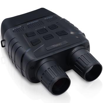 Preview: Dispositivo digitale professionale per la visione notturna, binocolo, videocamera 4K con visibilità IR di 700 m - binocolo per la visione notturna, zoom digitale 8x, slot per scheda SD