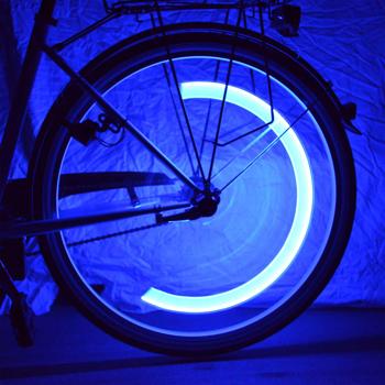 Preview: set di 4 luci a valvola per biciclette e automobili