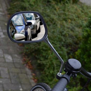 Preview: Set di specchietti universali per bicicletta, 4 pezzi, nero