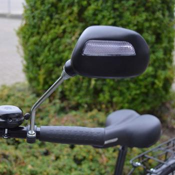 Preview: Set di specchietti universali per bicicletta, 4 pezzi, nero