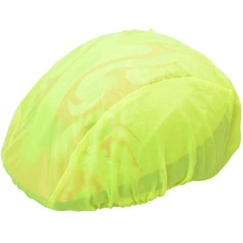 Preview: Universal-Regenschutz für Velohelme – neongelb, wasserdicht, windfest & leicht – schützt vor Regen & Schmutz, für Fahrradpendler & Outdoor-Abenteuer