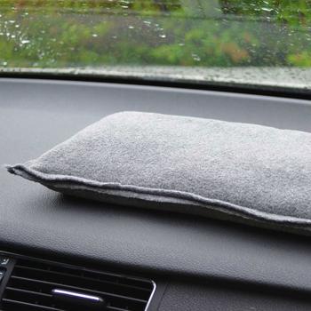 Preview: Wiederverwendbarer Silica Gel Luftentfeuchter, 1kg, grau, 500ml Aufnahme, Feuchtigkeitsentferner auf der Heizung im Ofen oder in der Sonne trocknen