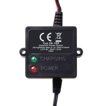 Preview: Chargeur de Batterie d‘Entretien 12V - Restaure Puissance & Prévient Décharge Profonde - Compatible 5-125 Ah & Batteries au Gel