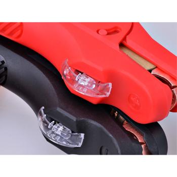 Preview: Starthilfekabel 220A 16mm² 3m - Schnelle Starthilfe für Benzinmotoren bis 2500ccm - Vollisolierte beleuchtete Polzangen - TÜV/GS-geprüft, mit Tasche