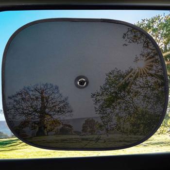 Preview: set di 2 parasole per il parabrezza dell‘auto, 38 x 43,5 cm