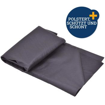 Preview: Universal Antirutsch- & Schmutzfangmatte für Kofferraum - Zuschneidbar, 120x100 cm - Wiederverwendbar, abwaschbar, polstert & schützt vor Flüssigkeiten