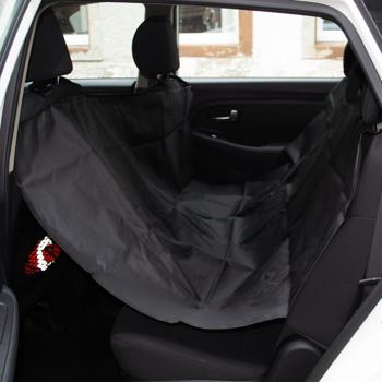 Preview: Couverture Chien Arrière Voiture - Protection Anti-Poils & Saletés 148x140 cm - Installation Facile, Nettoyage Rapide PVC/Oxford - Pour Sièges Auto