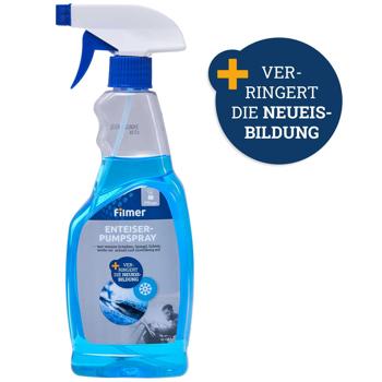 Preview: Enteiser-Spray 500ml - Schnelle Wirkung für Scheiben, Spiegel, Scheinwerfer - Verhindert Neueisbildung - Ideal für Auto & Lkw - Frostschutz Eisspray