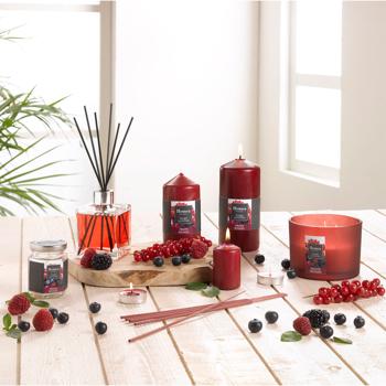 Preview: Räucherstäbchen Rote Beere Schwarz 20 Stück - Wohltuender Raumduft für entspannte Momente - 25,5cm lang - beseitigt Gerüche - für alle Halter