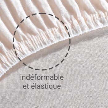 Preview: Topper Premium Qualitäts-Jersey Fixleintuch 100% Baumwolle - Boxspringbetten & Matratzenauflagen - Öko-Tex Standard 100 - Natur 160x200cm Preview: Topper Premium Qualitäts-Jersey Fixleintuch 100% Baumwolle - Boxspringbetten & Matratzenauflagen - Öko-Tex Standard 100 - Natur 160x200cm