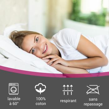 Preview: Double bed quality jersey fitted sheet, oversize, apple Preview: Double bed quality jersey fitted sheet, oversize, apple