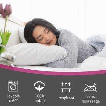 Preview: Superb Qualitäts-Jersey Fixleintuch royal für Wasser-/Boxspringbett - 200x220cm - 40cm Steg - ÖKO-TEX 100 Baumwolle/Elasthan - Bügelfrei & Langlebig