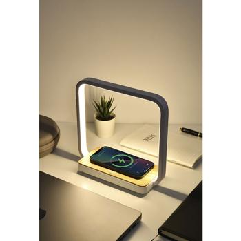 Preview: Wireless charging Qi charging station, bedside lamp LED, 5 watts