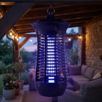 Preview: Powerful insect killer UV light trap 150m², LED 18W - Optimum application, high efficiency & safety
