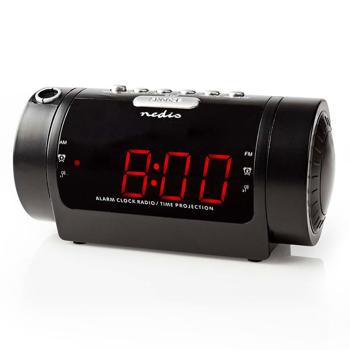 Preview: Schicker Projektionswecker mit Radio (schwarz): LED-Anzeige, Sleep Timer, Snooze – Uhrzeitprojektion an Wand oder Decke – stilvolles Design Preview: Schicker Projektionswecker mit Radio (schwarz): LED-Anzeige, Sleep Timer, Snooze – Uhrzeitprojektion an Wand oder Decke – stilvolles Design