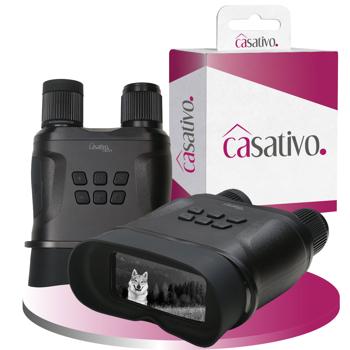 Preview: Binocolo professionale digitale e dispositivo di visione notturna a infrarossi con video HD, portata di 850 m, IP54 - Potente, cristallino per la caccia e l‘uso all‘aperto