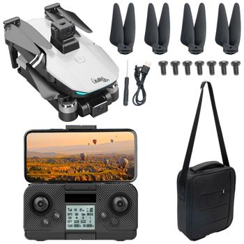 Preview: GPS drone with full HD camera, foldable, 3-axis gimbal, auto-follow, app