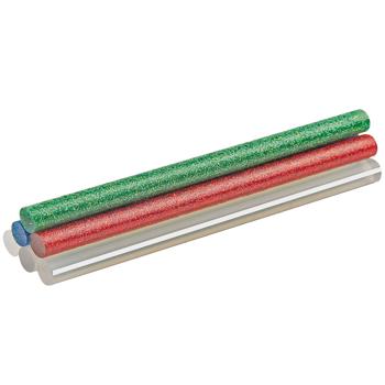 Preview: Niedrigtemperatur Heissklebepistole - schnelles, stabiles Kleben von Stoff, Holz, Metall, Leder - inkl. 6 Klebesticks - Ø 7mm - 120-140°C - ideal für Bastelarbeiten