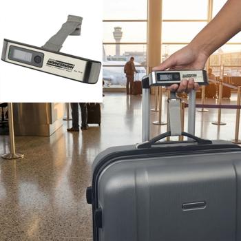 Digitale Kofferwaage bis 50kg: Präzise Reisegepäckwaage – Nie wieder Übergepäck – Ein kompakter & zuverlässiger Reisebegleiter