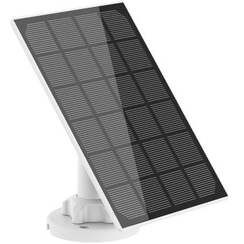 Preview: Panneau solaire efficace 3W avec connexion USB-C, protection IP65, pour batterie de caméras IP, alimentation solaire pour vos caméras de sécurité