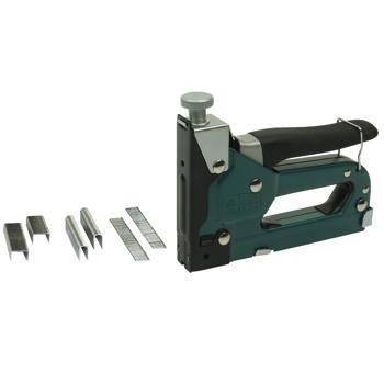 Preview: Tacker-Set mit Koffer & Klammern - Einschlagkraft einstellbar für DIY & Reparaturen - Für 4-12mm Klammern & 10-14mm Nägel - Ergonomischer Anti-Slip Griff Preview: Tacker-Set mit Koffer & Klammern - Einschlagkraft einstellbar für DIY & Reparaturen - Für 4-12mm Klammern & 10-14mm Nägel - Ergonomischer Anti-Slip Griff