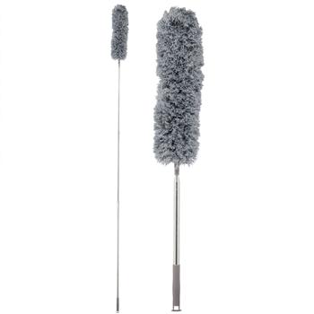 Preview: Piumino XL (2,5 m) con manico telescopico in acciaio inox: piumino lavabile a mano per soffitti alti e aree difficili da raggiungere Preview: Piumino XL (2,5 m) con manico telescopico in acciaio inox: piumino lavabile a mano per soffitti alti e aree difficili da raggiungere