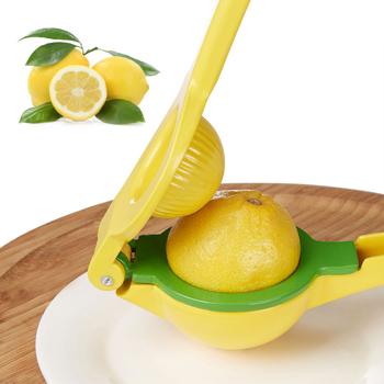 Preview: Manual 2-in-1 citrus press with 2 inserts for lemons and limes