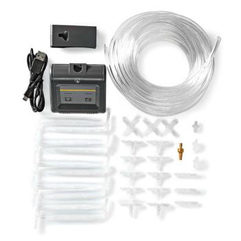 Preview: SmartLife WiFi irrigation system for 10 plants – app control for Android/iOS – automatic water pump with timer – incl. 10 m hose & drippers