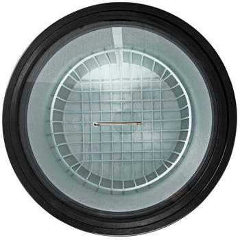 Preview: Trendy mobile drinks fridge, party cooler with thermostat and glass lid, compressor, 30 l, aluminum