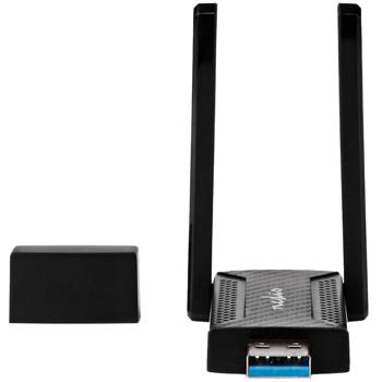 Preview: Dongle Réseau Wi-Fi USB 3.0 Haute Performance - Connexion Stable & Rapide 600 Mbps - Compatible Windows 8/10/11 & Multi-Modems - Idéal Gaming/Streaming HD