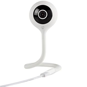 Preview: SmartLife Full-HD IP camera, indoor - WiFi, app, motion sensor, night vision, 2-way audio, climate sensor, surveillance camera