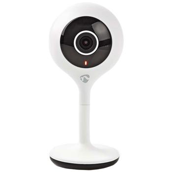 Preview: Caméra IP Intelligente d‘Intérieur - Full HD 1080p Wi-Fi - Vision Nocturne - Détection Mouvement/Son - Audio Bidirectionnel - 2MP - Blanche 105g