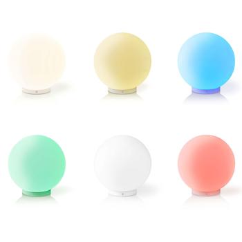 Preview: SmartLife RGB Stimmungslicht aus Glas, 360lm - App, multicolor, Farbwechsel, dimmbar – smarte farbenfrohe Ambientebeleuchtung für jeden Raum