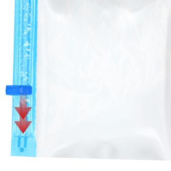 Preview: Sac de Rangement Sous Vide - Rangement Gain de Place 110x90cm pour Vêtements & Textiles Épais - Protection Hygiénique - Voyage & Maison