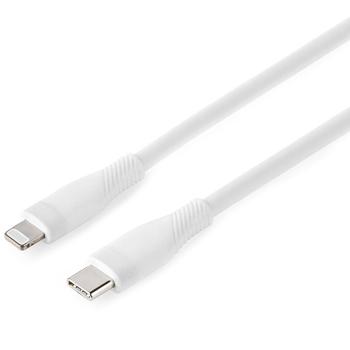 Preview: cavo di ricarica per iPhone, cavo di ricarica rapida Lightning, USB-C, Apple, 1,5 m, silicone, bianco Preview: cavo di ricarica per iPhone, cavo di ricarica rapida Lightning, USB-C, Apple, 1,5 m, silicone, bianco